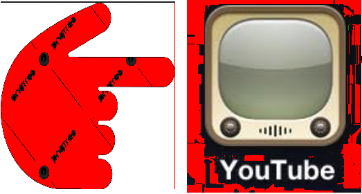 youtube icon with thumb